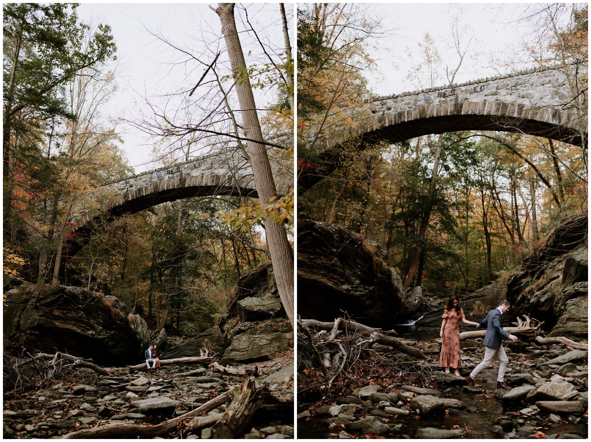 Wissahickon Valley Park Engagement, Philadelphia Elopement Photographer