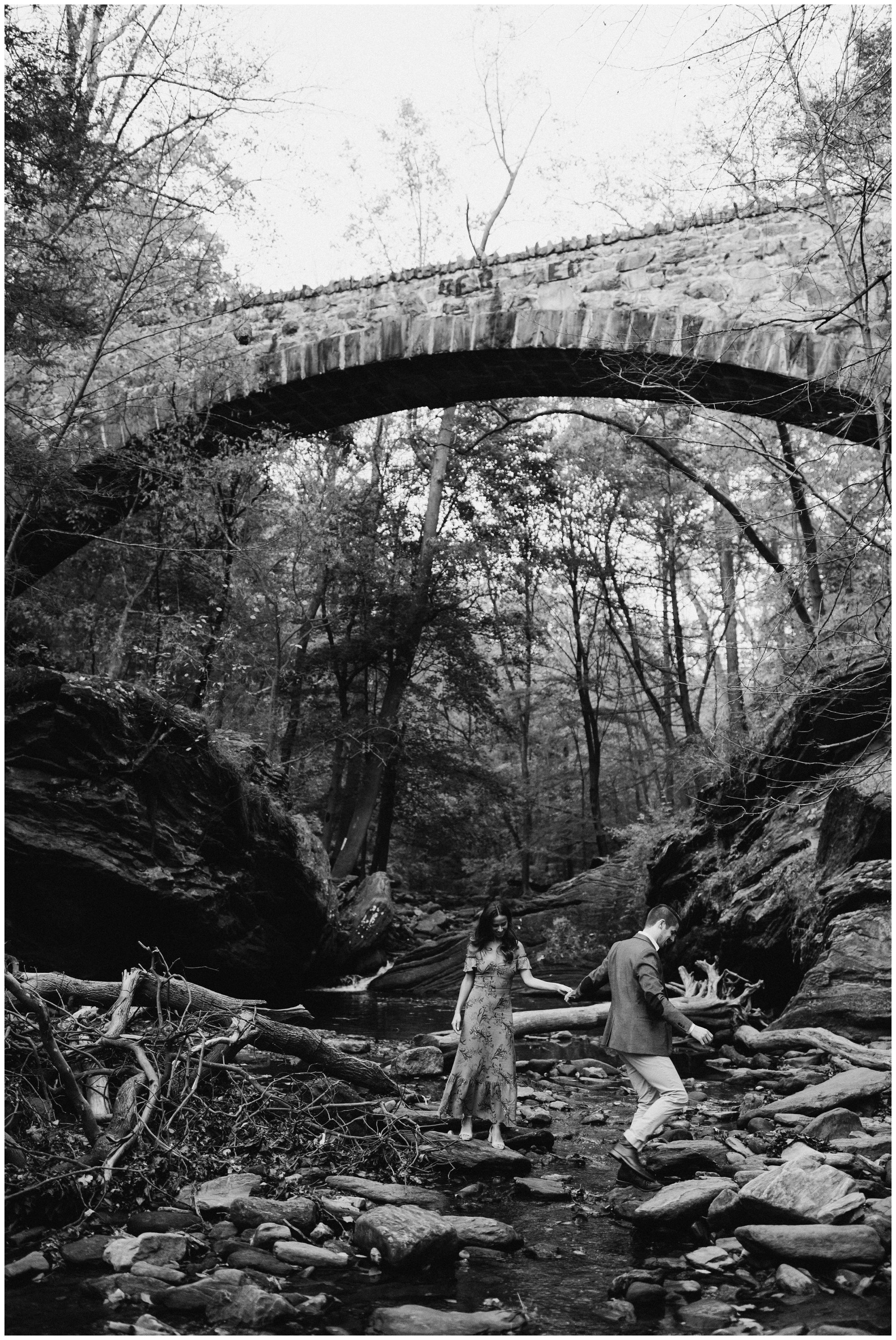 Wissahickon Valley Park Engagement, Philadelphia Elopement Photographer