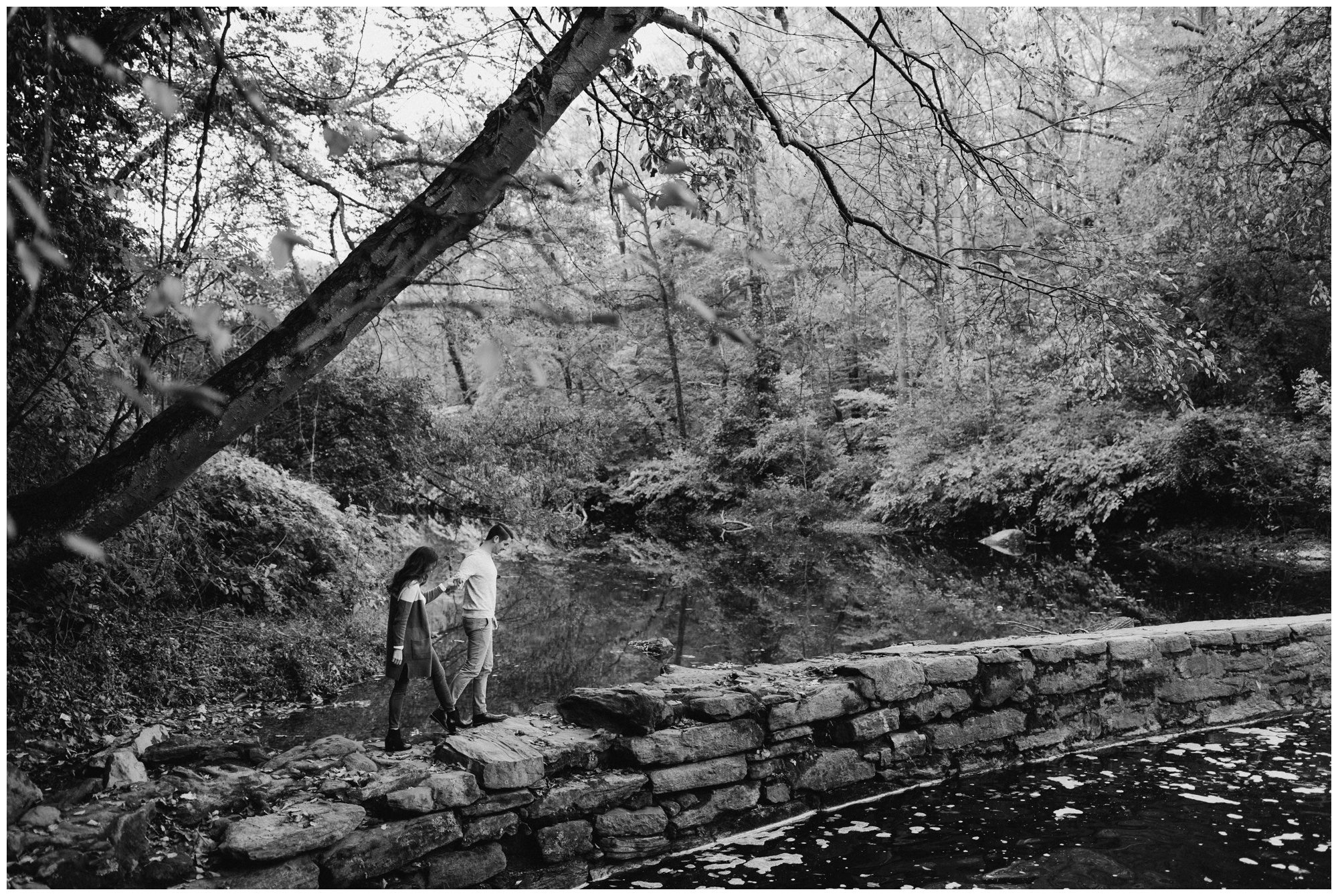 Wissahickon Valley Park Engagement, Philadelphia Elopement Photographer